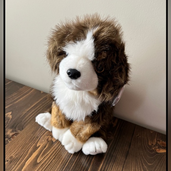 Ty Classics Collection “Mugsy” the Bernese Mountain Dog Plush - 12 inch - Picture 2 of 7